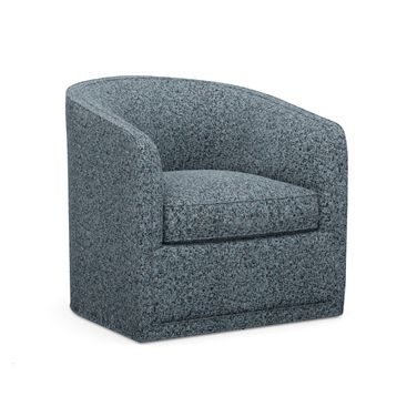 Los Altos Colton Swivel Chair In Blue