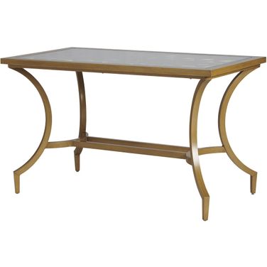 Los Altos Valley View Bistro Table In Light Brown