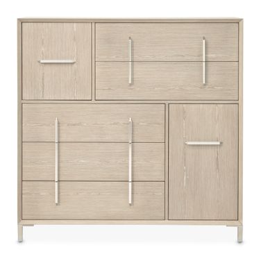 Lotus Bay 5-Drawer Chest In Sand