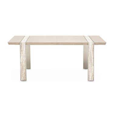 Lotus Bay Narrow Rectangular Dining Table In Sand