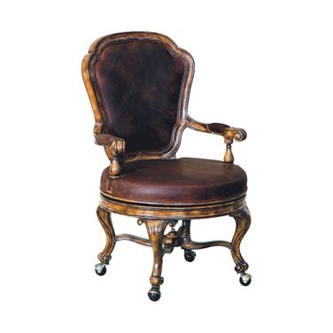 Louis Game Chair In Mahogany