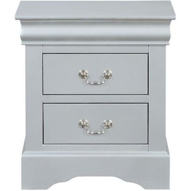 Louis Philippe Nightstand (Platinum)