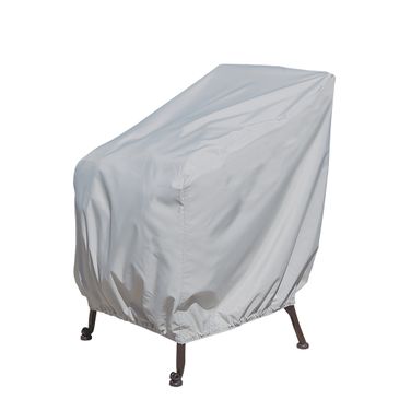 Lounge Chair Cover with Elastic In Grey
