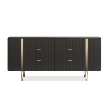 Love At First Sight 78 Inch Dresser In Black