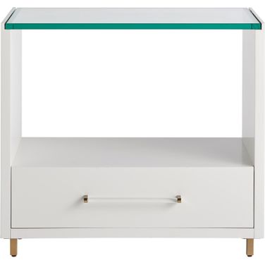 Love Joy Bliss Alabaster Peony Nightstand