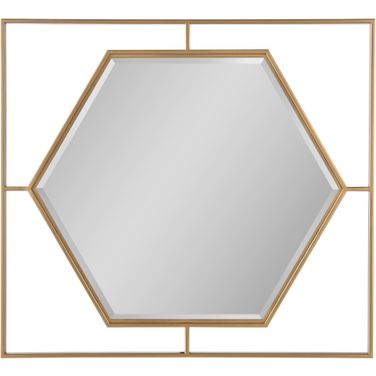 Love Joy Bliss Soft Gold Metal Mirror