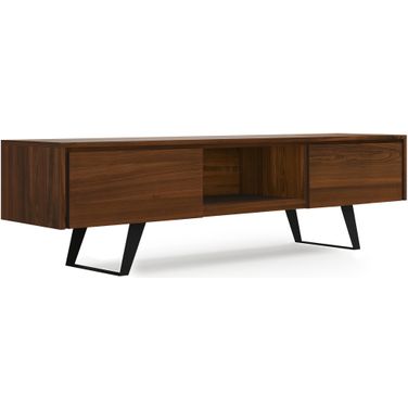 Lowry 72 Inch TV Media Stand In Walnut