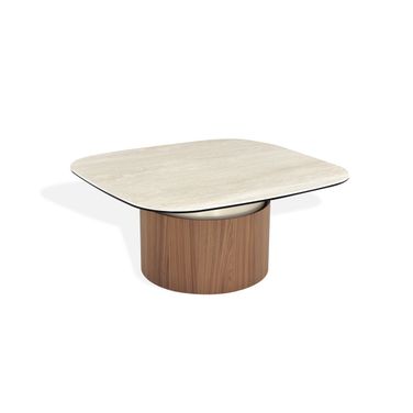 LP Balsato Coffee Table In Walnut And Natural