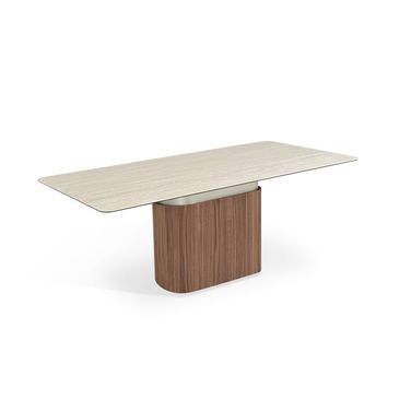 LP Balsato Table In Walnut And Champagne