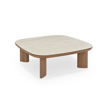 LP Clover Coffee Table In Walnut