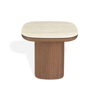 LP Clover End Table In Walnut