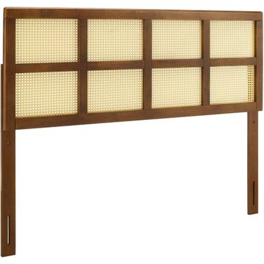 Luana Cane Full Headboard In Walnut