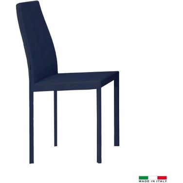 Luca Dining Chair In Dark Blue Set Of 2