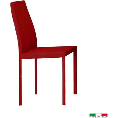 Luca Dining Chair In Red Set Of 2