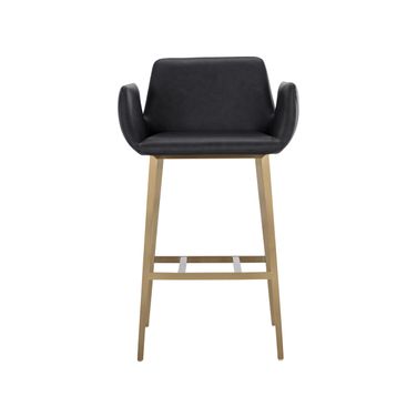 Lucano Barstool In Bravo Black