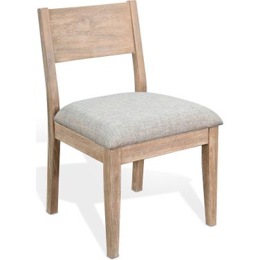Lucas Cushion Dining Chair In Wheat