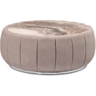Lucca Cocktail Table In Silver