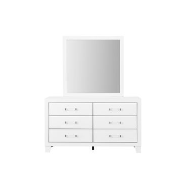 Luccia Dresser In White