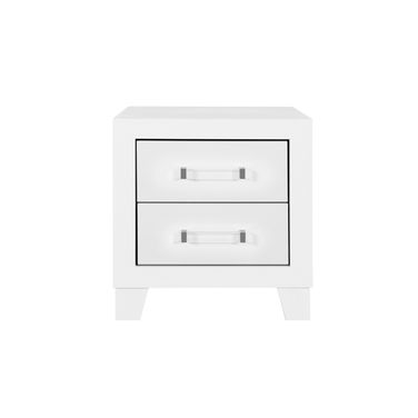 Luccia Nightstand In White