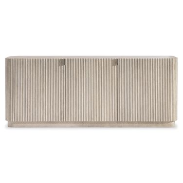 Lucerne Entertainment Credenza In Beige and Tan