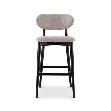 Lucia Bar Stool In Harvest Jute and Ebano