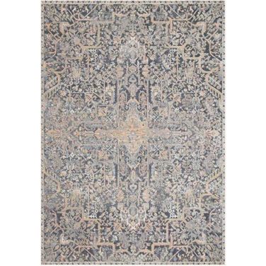 Lucia Charcoal/Multi 2'8" x 10' Rug