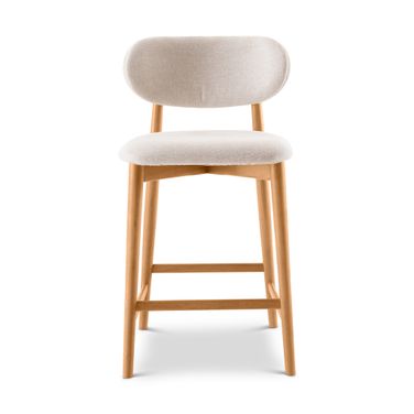 Lucia Counter Stool In Harvest Natural and Damasco