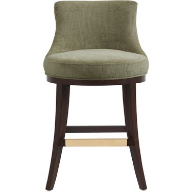 Lucia Counter Stool In Leaf Green