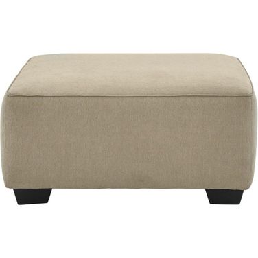 Lucina Oversized Accent Ottoman In Quartz