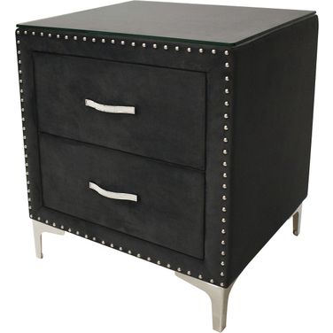Lucinda Nightstand In Black