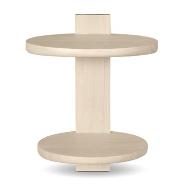 Lucy Wall Mounted Nightstand In Pearl