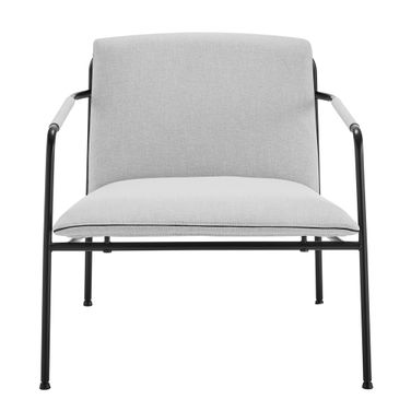 Ludvig Lounge Chair In Light Gray