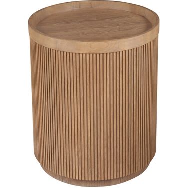 Lumi Side Table In Natural Oak