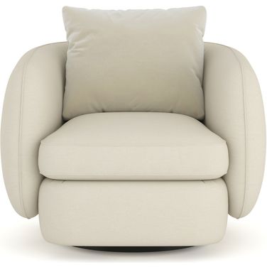 Lumi Swivel Chair In Cream