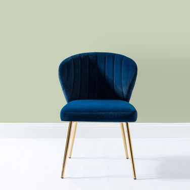 Luna Side Chair In Navy