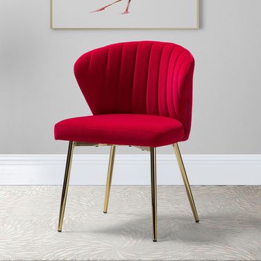 Luna Side Chair In Red