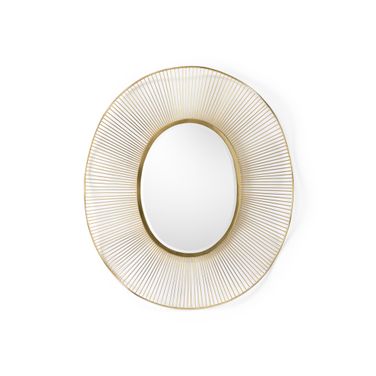 Luton Mirror In Gold