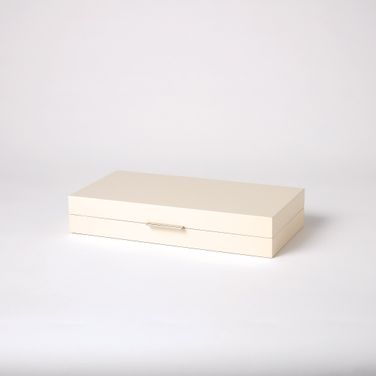 Luxe Medium Organizer In Ivory