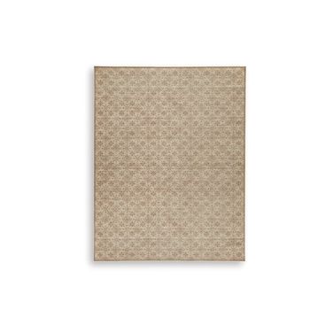 Lyamford Large Rug In Beige Gray and Brown
