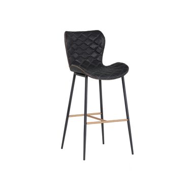 Lyla Barstool Set of 2 In Antique Black