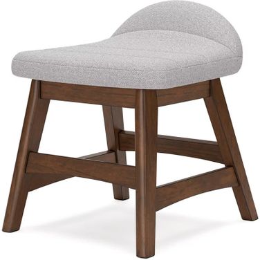 Lyncott Home Office Desk Chair In Gray/Brown