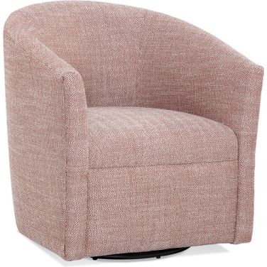 Lynton Swivel Chair In Henna