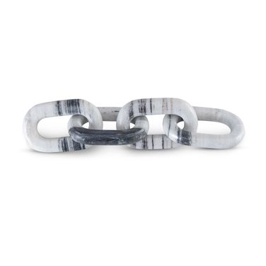 Lynx Marble Decorative Chain Links In Panda
