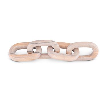 Lynx Marble Decorative Chain Links In Pink