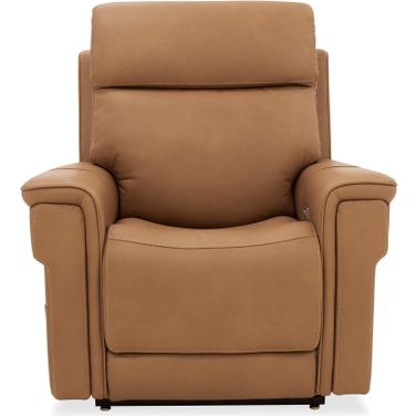Lyra Power Recline Lift Chair with Headrest and Lumbar In Brown