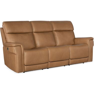 MS Lyra Zero Gravity Power Sofa With Power Headrest In Brown