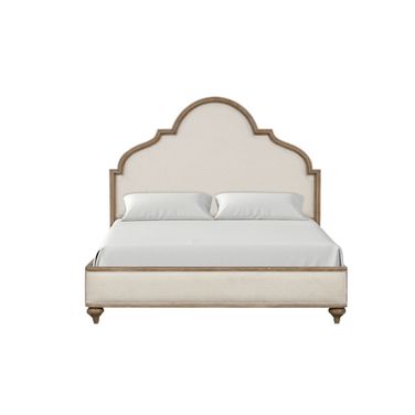 Lyris Queen Bed In Rustic Oak