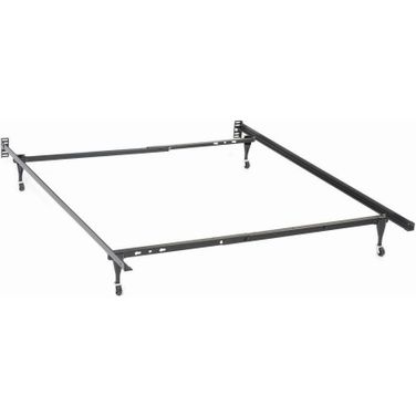Kerns Twin Over Full Bed Frame Black