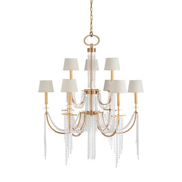 Mackie Chandelier In Gold
