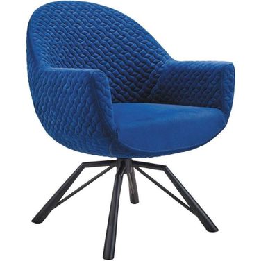 Macy Blue Accent Chair